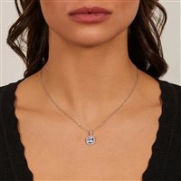 Collier Amen Femme Lady in Argent Morganite CLQUABBMOZ - CLQUABBMOZ
